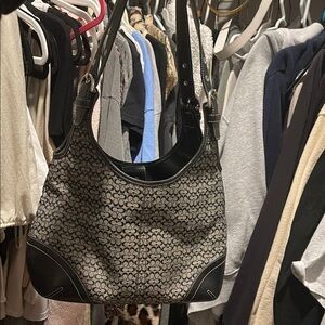 Stylish Black and Gray Designer Women's Bag